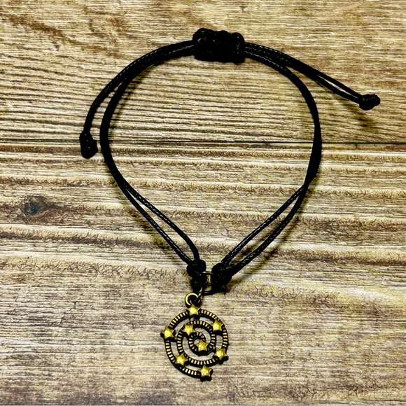 Handmade Adjustable Galaxy Charm Bracelet! NIB! - Picture 2 of 4